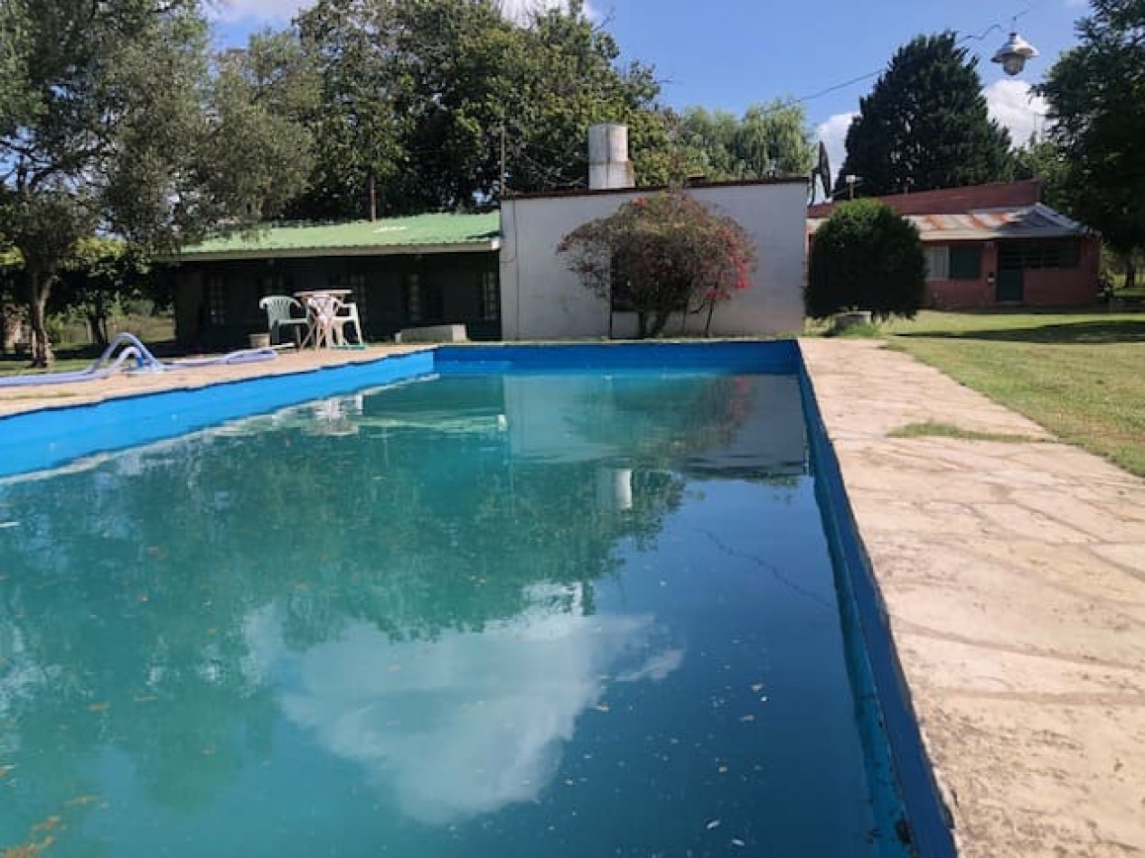 Amplia quinta con pileta, cancha de futbol y sector de sembrado Batan