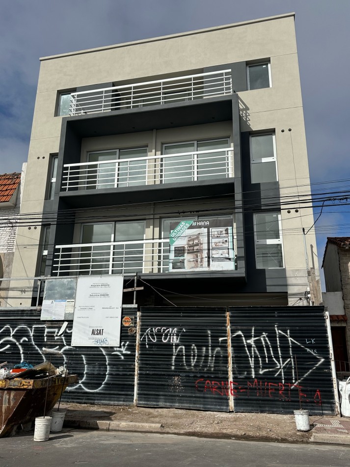 Departamento 2 ambientes a estrenar solo a metros del mar barrio La Perla