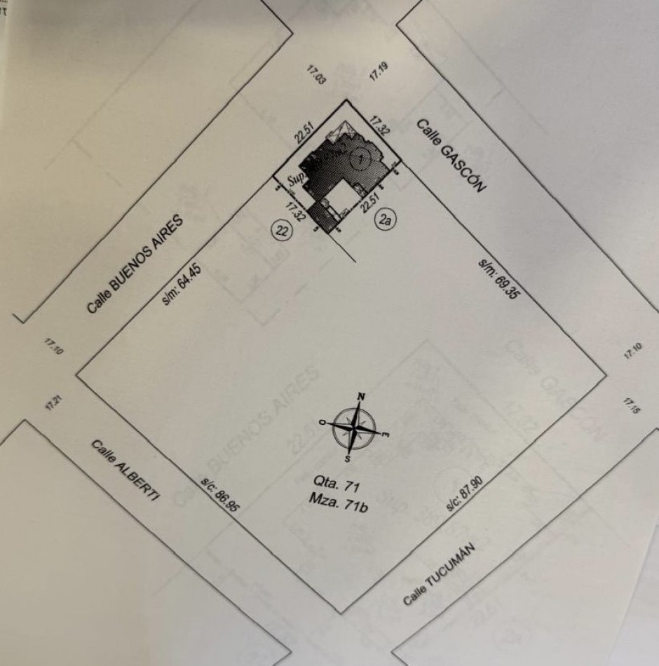 Importante Lote apto desarrollo propiedad horizontal