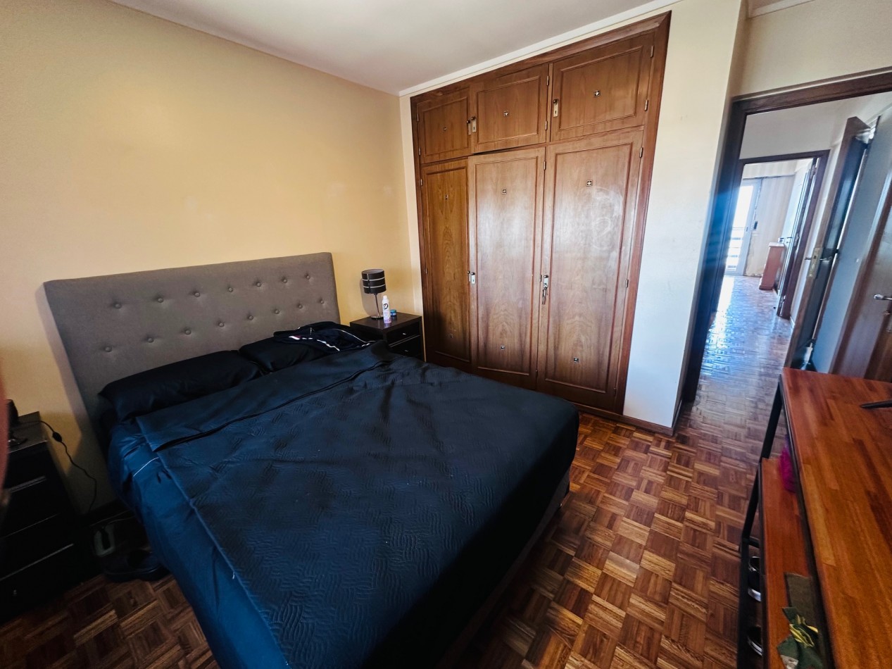 Departamento 3 Ambientes con dependencia, cochera y baulera frente al mar Playa Grande