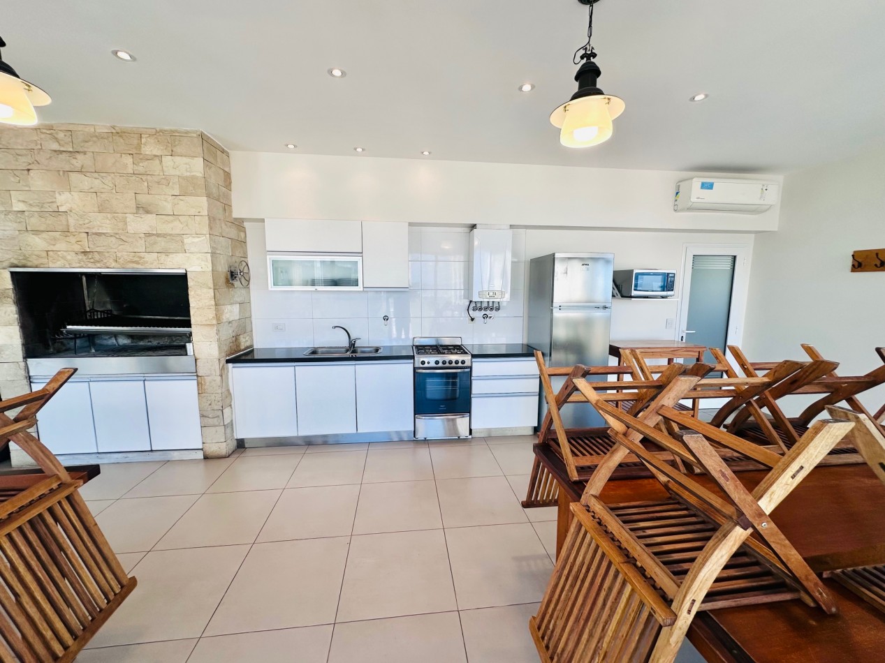 Semipiso moderno 2 ambientes con cochera y amenities