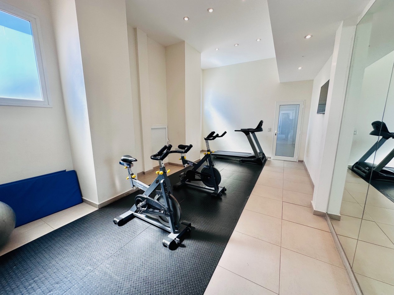 Semipiso moderno 2 ambientes con cochera y amenities