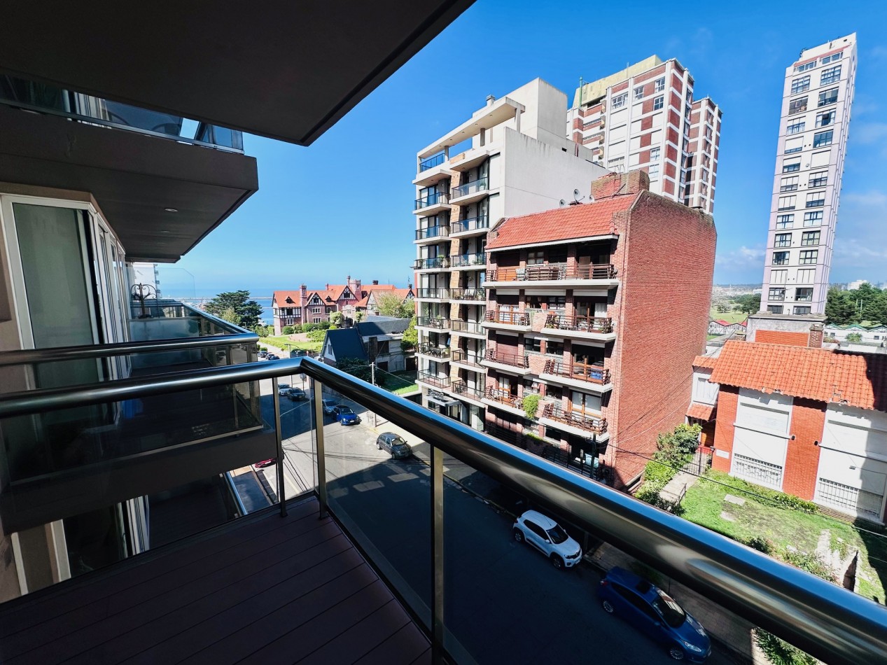 Semipiso moderno 2 ambientes con cochera y amenities