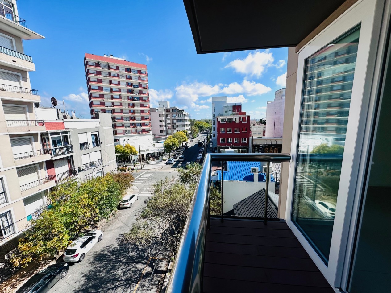 Semipiso moderno 2 ambientes con cochera y amenities