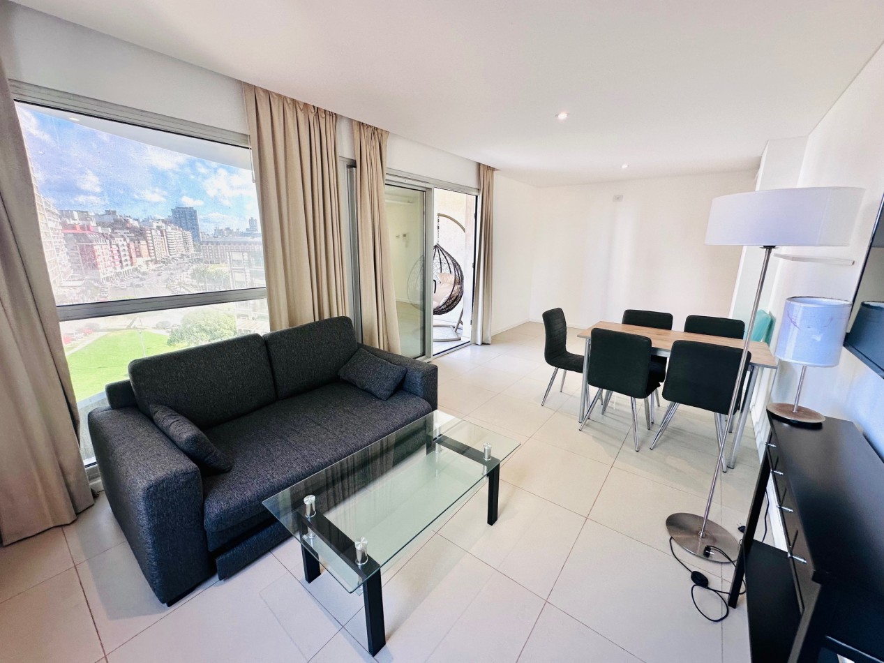 Departamento moderno 3 ambientes, 2 cocheras y amenities frente al mar