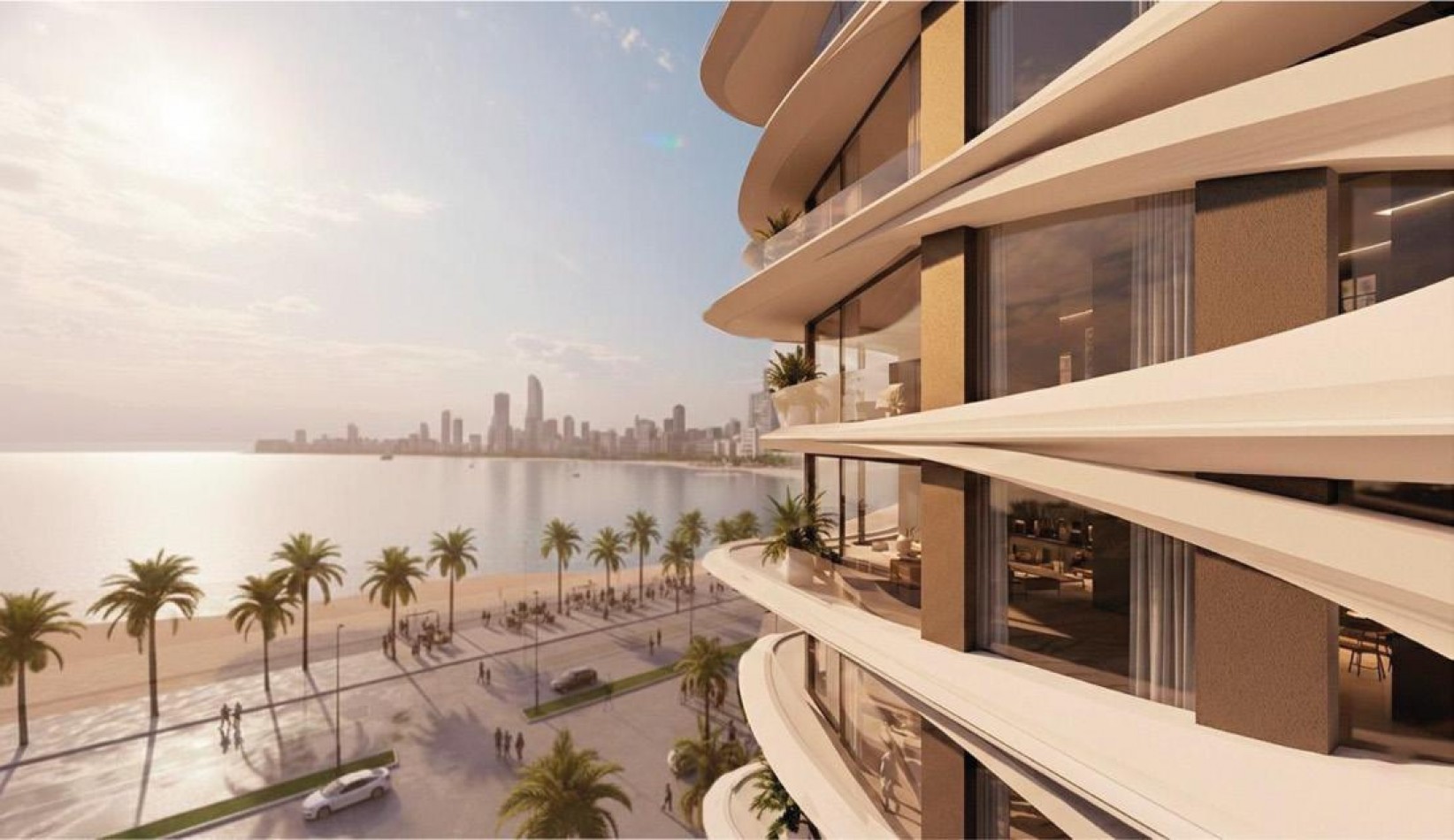 Departamento 4 ambientes a estrenar, vista al mar y amenities