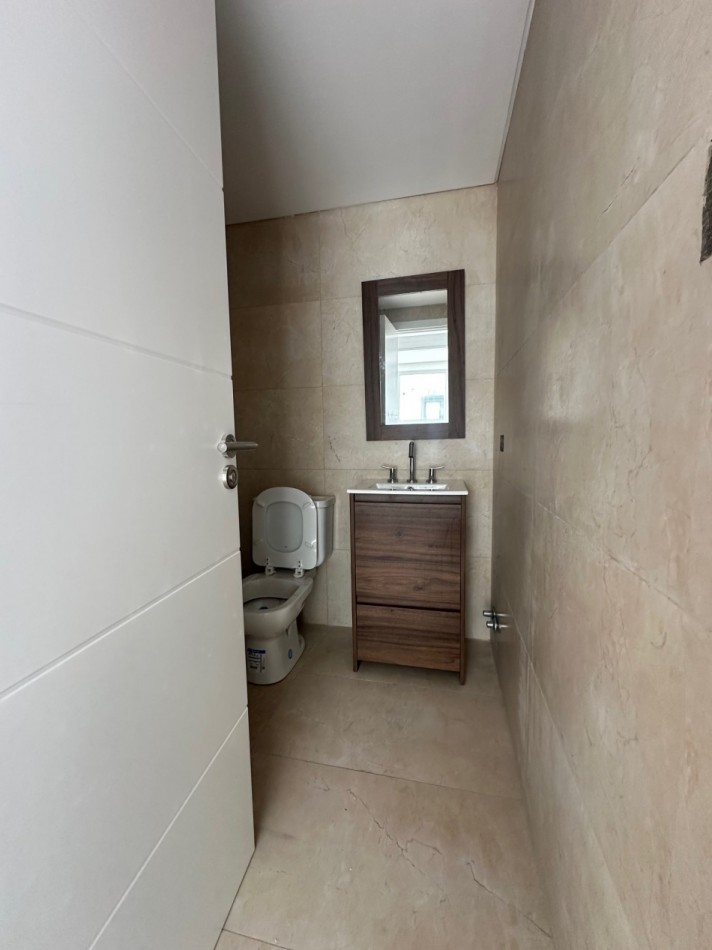 Departamento 2 ambientes a estrenar solo a metros del mar barrio La Perla