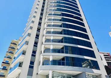 Departamento moderno 3 ambientes, 2 cocheras y amenities frente al mar